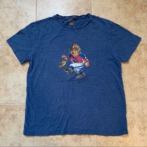 Polo Ralph Lauren Mens Rare Bear Rugby t-shirt Med